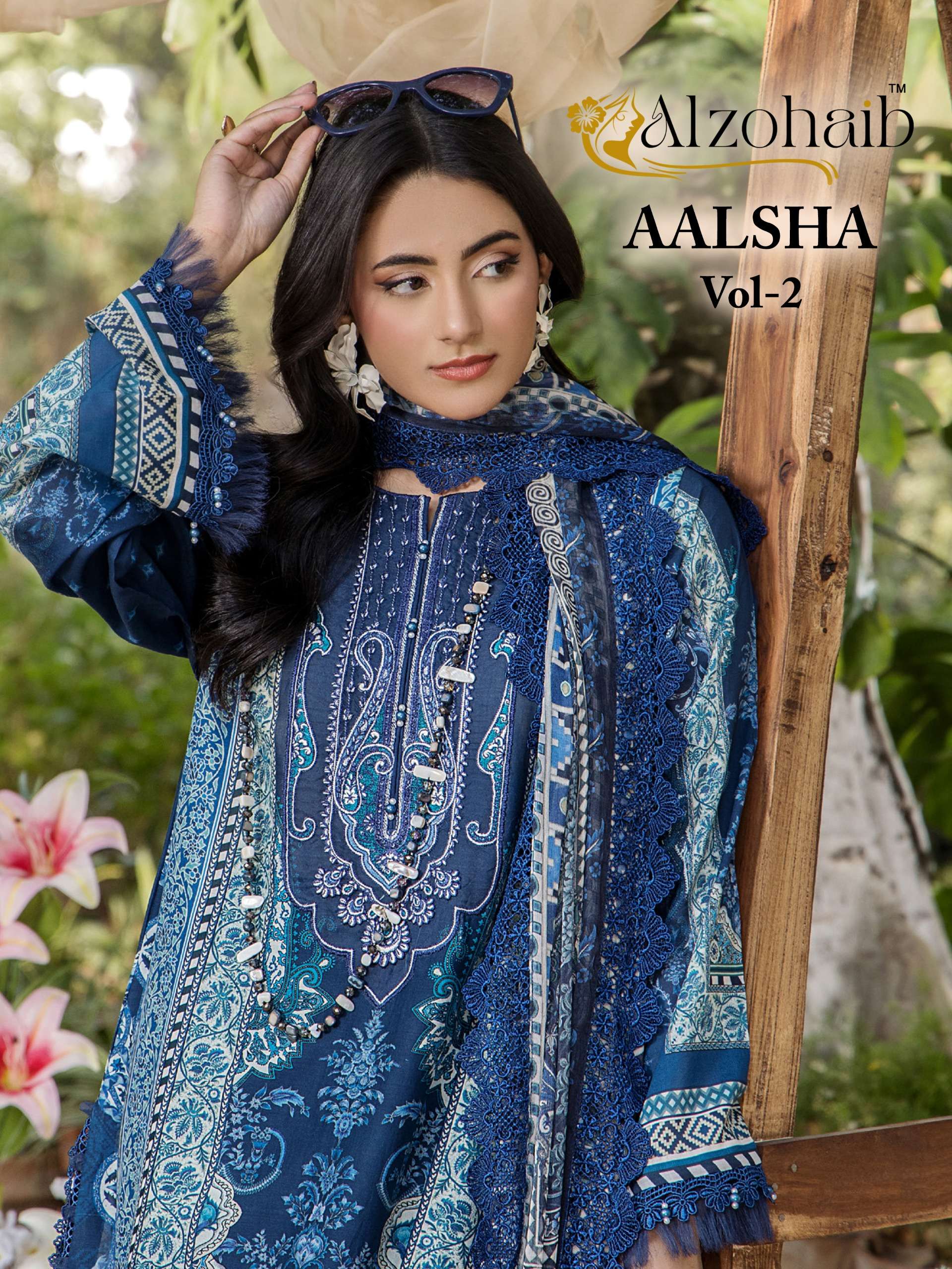 AALSHA VOL 2  D.No AZ-1394-1395-1396-1397 by ALZOHAIB